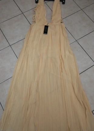 Robe longue légère neuve va a 38 aussi, marca: Boohoo, estado: Nuevo con etiquetas, tamaño: S / 36 / 8, 12,00 €, 13,30 € Protección al comprador incluida
