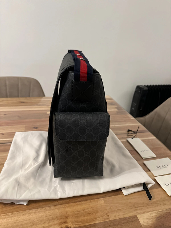 Black gucci baby bag on sale