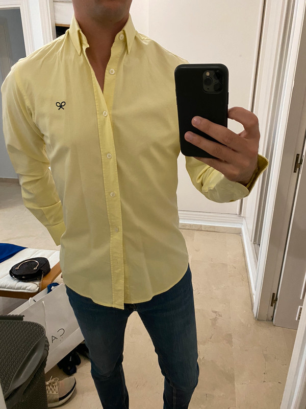 Camisa amarilla - Vinted