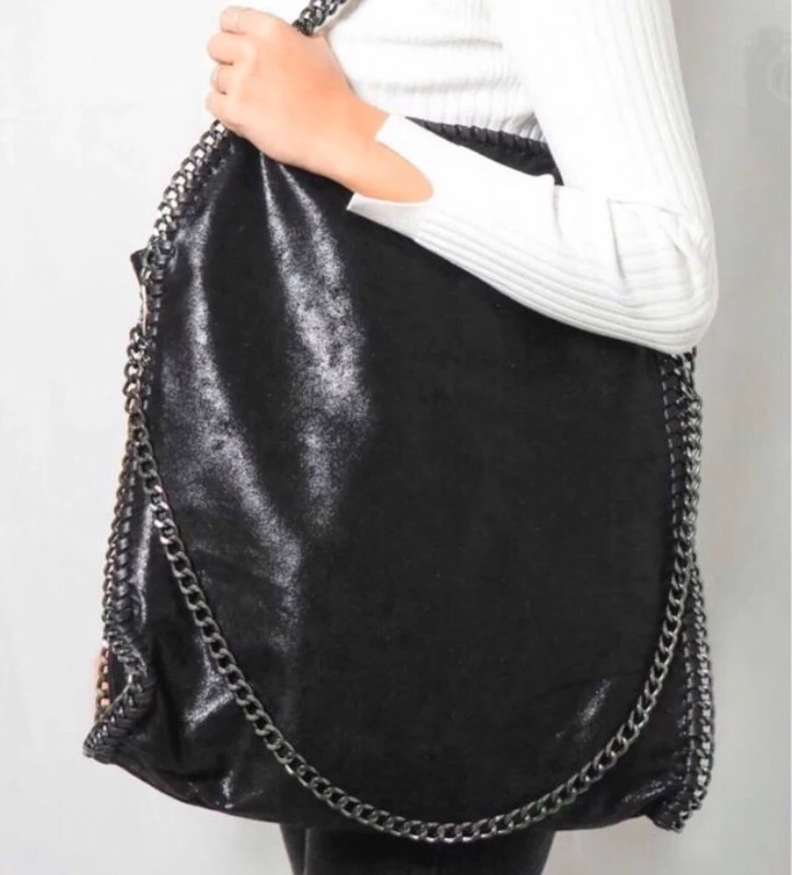 Bolso negro de cadenas Alessandro Simoni Vinted