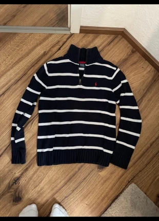 Ralph Lauren Pullover blau weiss gestreift, marque: Ralph Lauren, état: Bon état, taille: S / 36 / 8, 45,00 €, 47,95 € Protection acheteurs incluse