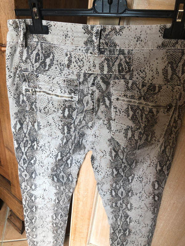 Pantalon cheap effet python