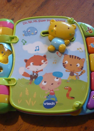 Vtech baby - do re mi super livre enchante, jouets 1er age