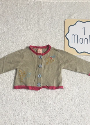 Gilet oiseaux, marca: Du Pareil au Même, estado: Muy bueno, tamaño: De hasta 1 mes / 50 cm, 1,50 €, 2,28 € Protección al comprador incluida