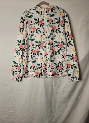Forever 21 Men floral halfzip windbreaker , brand: Forever 21, condition: Very good, size: L, £3.87, £4.76 includes Buyer Protection