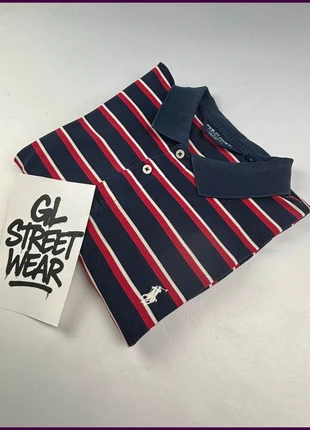 Polo rayé Polo Golf Ralph Lauren bleu marine, rouge et blanc – taille XL, marque: Ralph Lauren, état: Très bon état, taille: XL, 25,00 €, 26,95 € Protection acheteurs (Pro) incluse