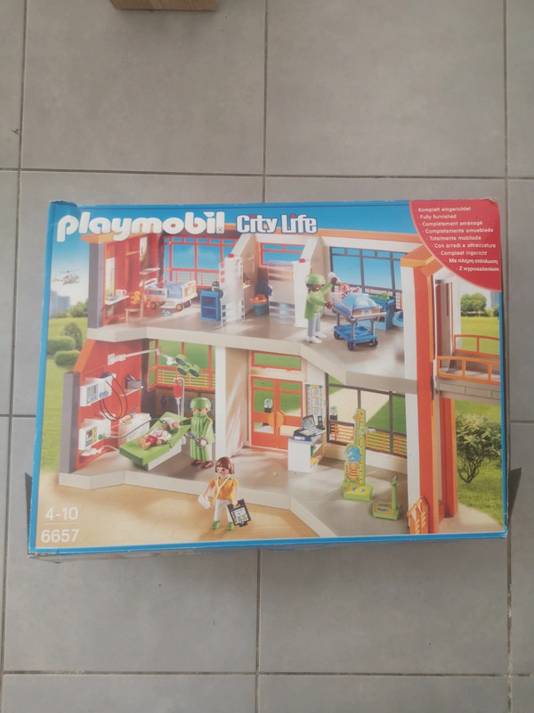 ② Playmobil 6657 Hôpital pédiatrique aménagé — Jouets