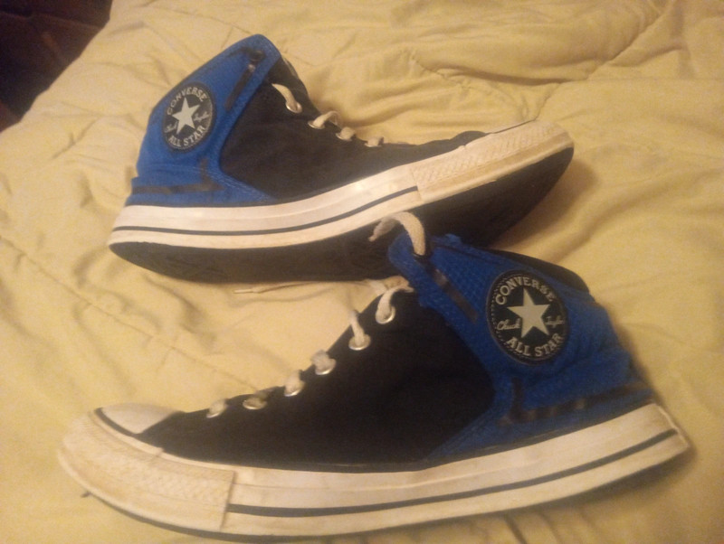 Converse Men's Chuck Taylor All Star High Street game Royal Blue/black size 11.5 4