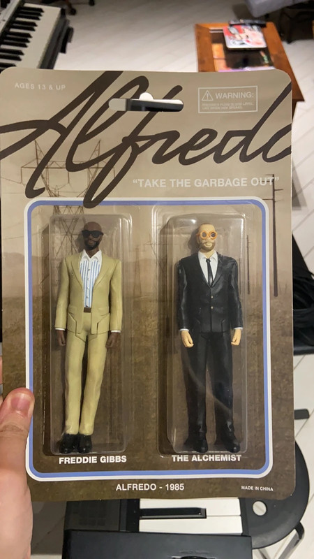 Freddie Gibbs x The Alchemist - Rare Action Figure from 'Alfredo