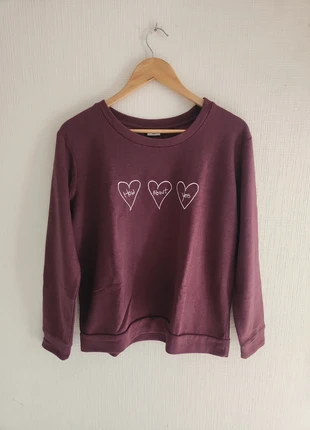 Sweat molletonné bordeaux Jacqueline de Yong taille M, marca: Jacqueline de Yong, estado: Muy bueno, tamaño: M / 38 / 10, 8,00 €, 9,10 € Protección al comprador incluida