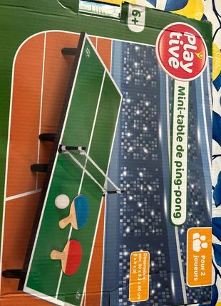 mini table de ping-pong, brand: Playtive, condition: Very good, size: 6 years / 116 cm, €15.00, €16.45 includes Buyer Protection