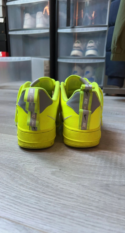 Nike Air Force 1 Utility Neon Yellow Vinted