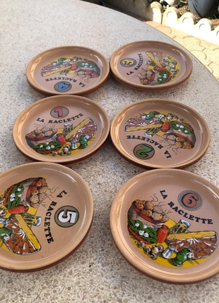 Assiette x6 Gien France, marke: Gien, zustand: Sehr gut, 12,00 €, 13,30 € inklusive Vinted-Käuferschutz