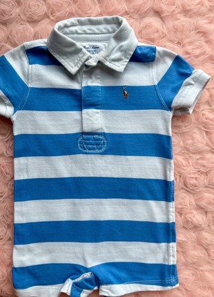 Polo- rompertje Ralph, merk: Ralph Lauren, staat: Heel goed, maat: 9-12 maanden / 74 cm, € 25,00, € 26,95 inclusief Kopersbescherming