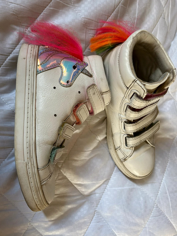 Unicorn clearance flashing trainers