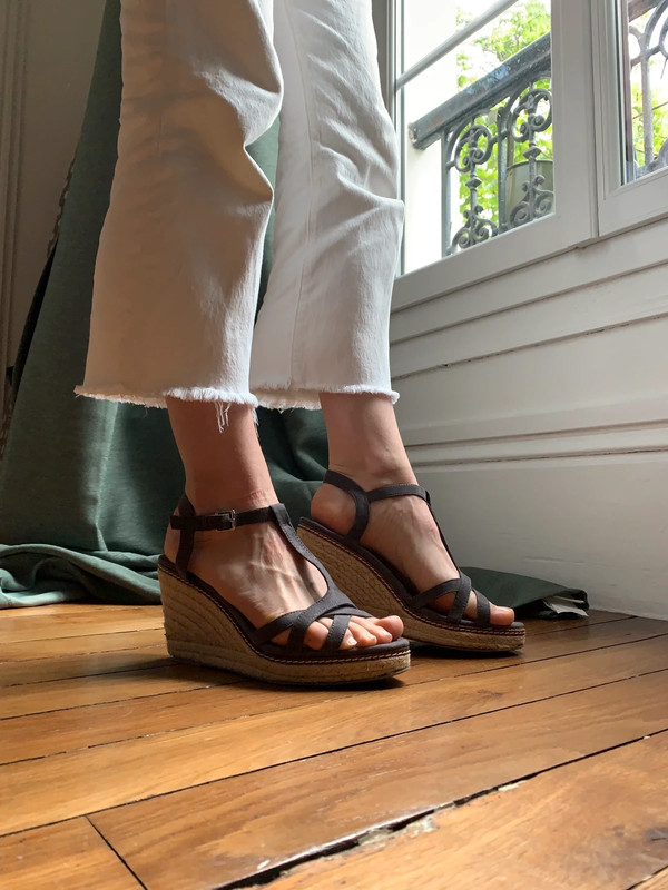 Chaussure talon paille online