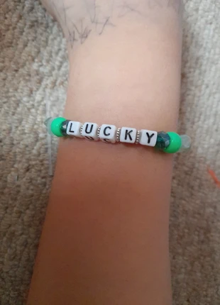 Green Lucky Bracelet , brand: NO LABEL, condition: New without tags, £1.50, £2.28 includes Buyer Protection