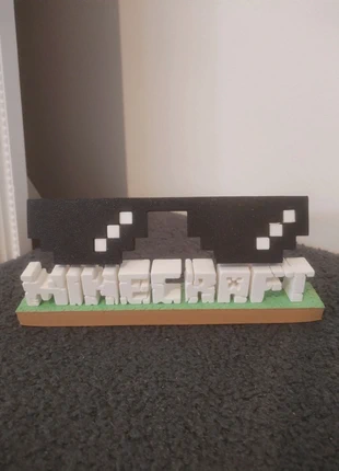 Enseigne Minecraft, marca: Minecraft, estado: Muy bueno, tamaño: Prematuro, máx. 44 cm, 7,50 €, 8,58 € Protección al comprador incluida