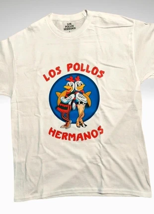 T-shirt “Los Pollos Hermanos” blanc – Logo graphique – Taille L, brand: Los pollos, condizioni: Nuovo senza cartellino, taglia: L, €15.99, €17.49 include la Protezione acquisti