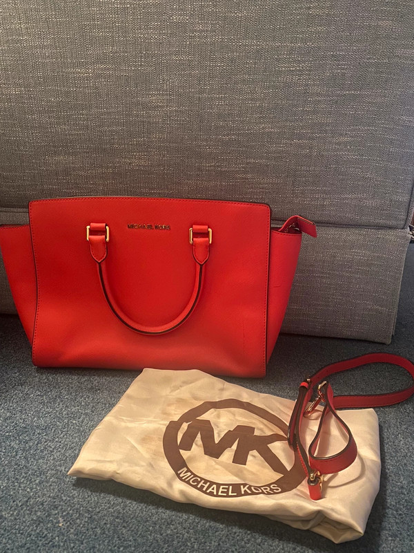 Michael Kors red handbag - Vinted