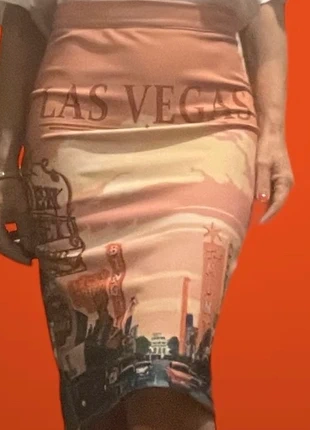 Gonna rosa stampata multicolore Made in Italy , marke: TENAX, zustand: Neu, größe: M / 38 / 10, 40,00 €, 42,70 € inklusive Vinted-Käuferschutz