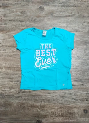 T-shirt turquoise 6 ans, marke: Decathlon, zustand: Sehr gut, größe: 6 Jahre / 116, 1,50 €, 2,28 € inklusive Vinted-Käuferschutz