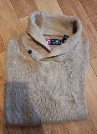 Pull homme vintage beige Chaps col montant., marque: CHAPS, état: Neuf sans étiquette, taille: M, 19,00 €, 20,65 € Protection acheteurs incluse