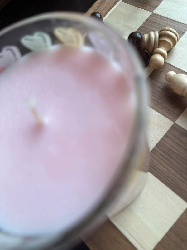 Candy Heart Candle 4