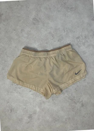 Short de Course à Pieds Running Nike Split Femmes Taille XS Beige Crème Poche, marca: Nike, estado: Muito bom, tamanho: XS / 34 / 6, €10.00, €11.20 inclui Proteção do Comprador Pro
