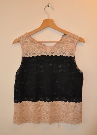 Top encaje Zara, merk: Zara, staat: Heel goed, maat: M / 38 / 10, € 5,00, € 5,95 inclusief Kopersbescherming