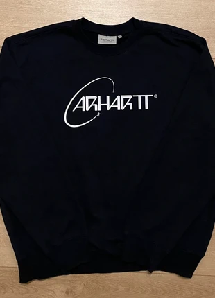 Dark Blue Sweater Carhartt WIP Sweater Orbit, marca: Carhartt, estado: Nuevo sin etiquetas, tamaño: L, 89,99 €, 95,19 € Protección al comprador incluida