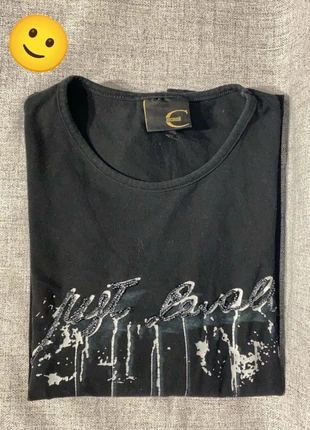 T-shirt manche longue noir Authentique "Just Cavalli" by Roberto Cavalli taille L, merk: Just Cavalli, staat: Heel goed, maat: L / 40 / 12, € 35,00, € 37,45 inclusief Kopersbescherming