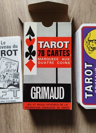 Jeu tarot Nouveau vintage Grimaud neuf, marque: Grimaud, état: Neuf sans étiquette, 10,00 €, 11,20 € Protection acheteurs incluse