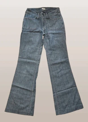 Jean Bâton rouge vintage évasé /flare denim toile Fine - taille 34, marque: baton rouge, état: Très bon état, taille: XS / 34 / 6, 14,00 €, 15,40 € Protection acheteurs incluse