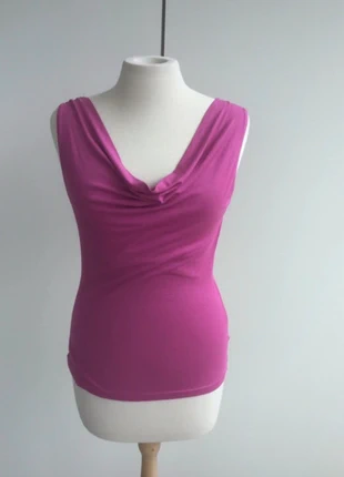 Violetkleurige mouwloze top H&M, marca: H&M, estado: Muy bueno, tamaño: XS / 34 / 6, 5,00 €, 5,95 € Protección al comprador incluida