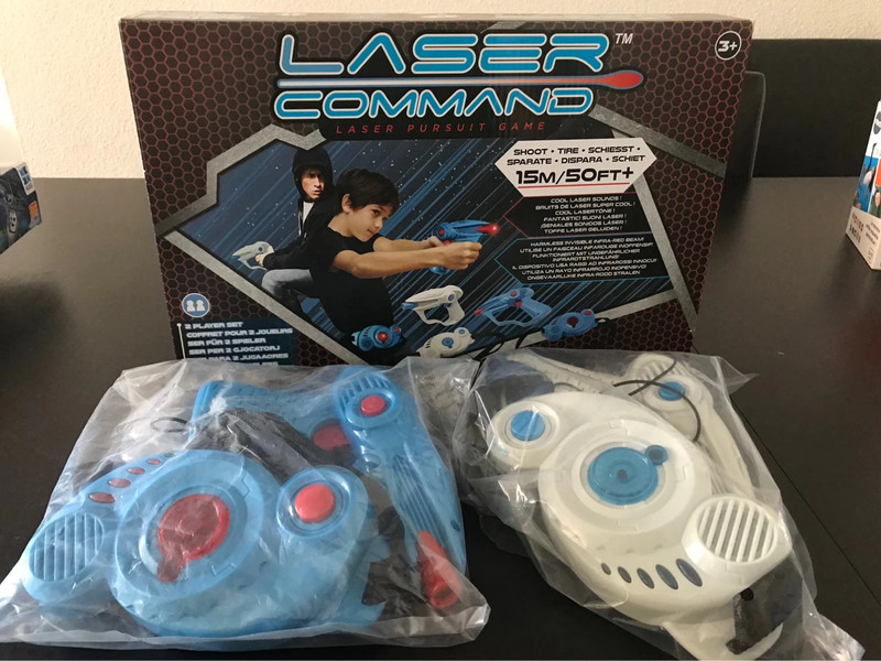 Coffret de jeu Laser Command