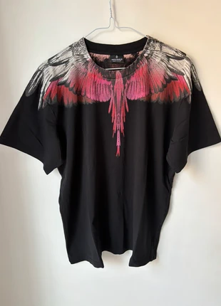 Marcelo Burlon County of Milan – T-shirt “Wings” nera e rossa, marke: Marcelo Burlon, zustand: Neu, größe: S, 35,00 €, 37,45 € inklusive Vinted-Käuferschutz