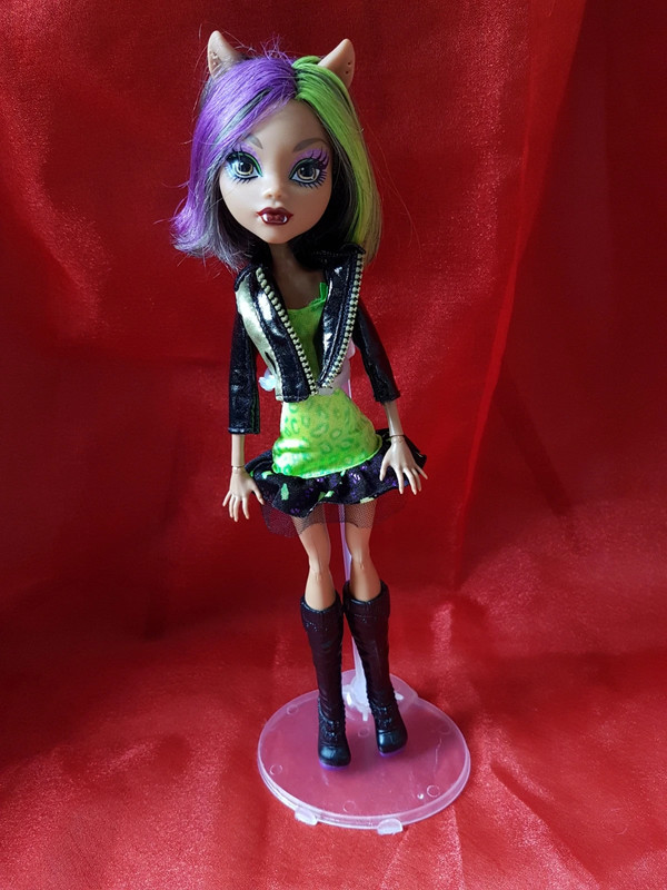 Monster High Poupée Clawdeen Et Son Animal