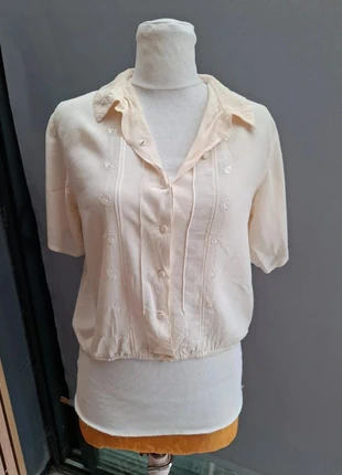 🏵Éclat Rétro Le Chemisier des Années 80 Qui Illumine Votre Garde-Robe, marque: Vintage Dressing, état: Bon état, taille: M / 38 / 10, 19,00 €, 20,65 € Protection acheteurs incluse