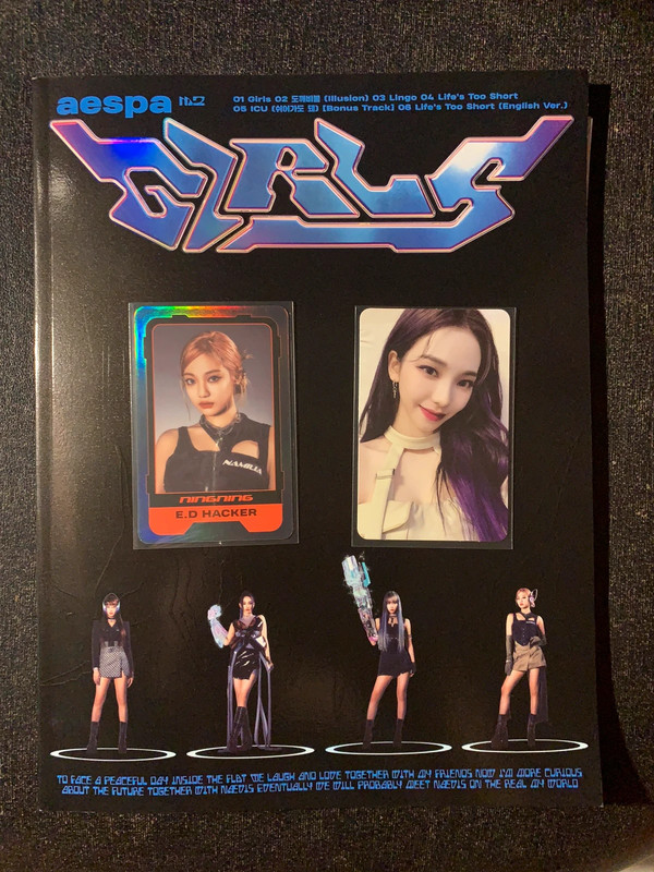 お気に入り】 スペシャルトレカ aespa Girls CD カリナ K-POP お気に入り】 スペシャルトレカ aespa Girls CD カリナ K-POP