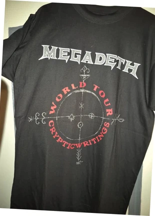 T-shirt Megadeth world tour 1997, marca: megadeth, estado: Muito bom, tamanho: L, €70.00, €74.20 inclui Proteção do Comprador Pro