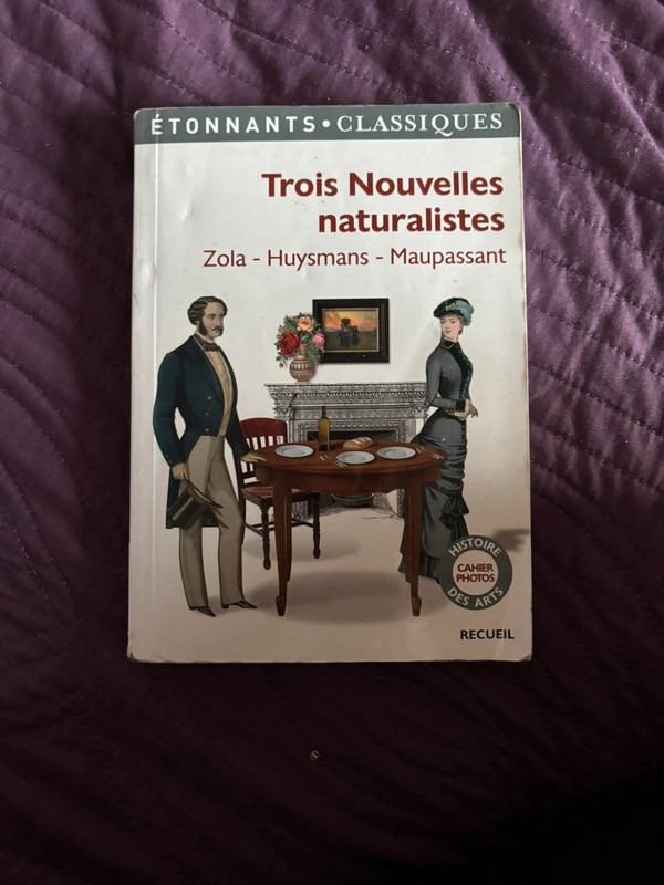 Livre les 3 nouvelle naturaliste 1