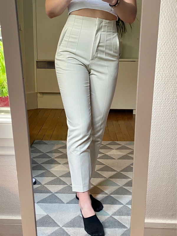 Pantalon Zara beige