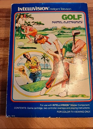 Jeu vidéo mattel electronics intellivision golf 1980 , brand: Mattel, condition: Good, €10.00, €11.20 includes Buyer Protection