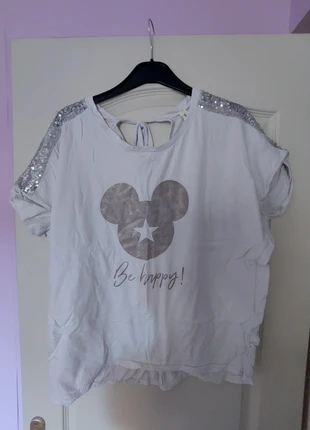 Haut sequins Behappy Mickey , estado: Bueno, tamaño: M / 38 / 10, 4,00 €, 4,90 € Protección al comprador incluida