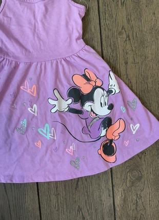 Robe bretelles Disney parme impression Minnie, brand: Disney, condition: Good, size: 24-36 months / 92 cm, €2.50, €3.33 includes Buyer Protection Pro