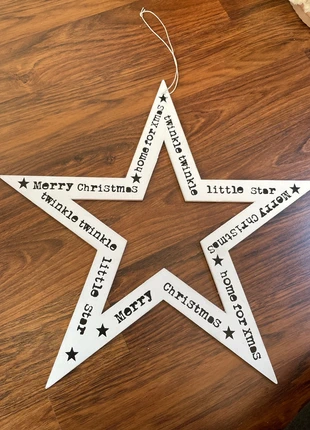 Kerstster hout, estado: Muito bom, €2.00, €2.80 inclui Proteção do Comprador