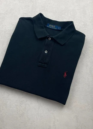 Polo Homme Ralph Lauren Noir Uni – Logo Brodé Rouge Taille L, marke: Ralph Lauren, zustand: Gut, größe: L, 12,00 €, 13,30 € beinhaltet Vinted-Käuferschutz Pro