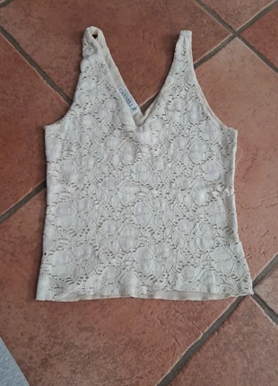 Top in pizzo Cannella, marque: Cannella, état: Bon état, taille: M / 38 / 10, 5,00 €, 5,95 € Protection acheteurs incluse