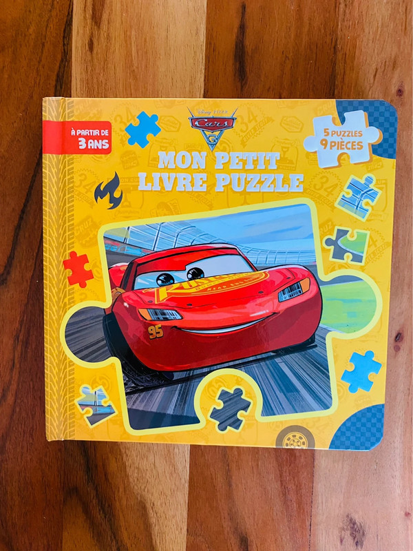 Mon petit livre puzzle ; 5 puzzles 9 pièces - Disney - Disney